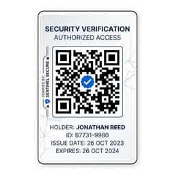 QR Verification Scan